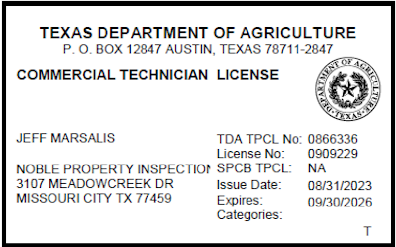 Jeff Marsalis - Commercial Technician #0909229