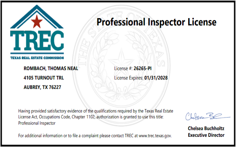 Thomas Rombach - License #26265