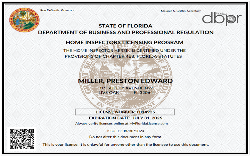 Preston Miller - License #HI14925