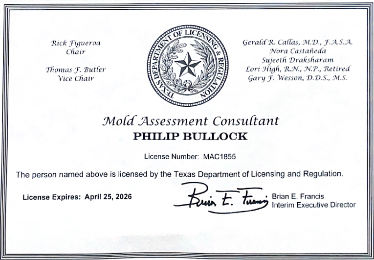 Philip Bullock - License #MAC1855