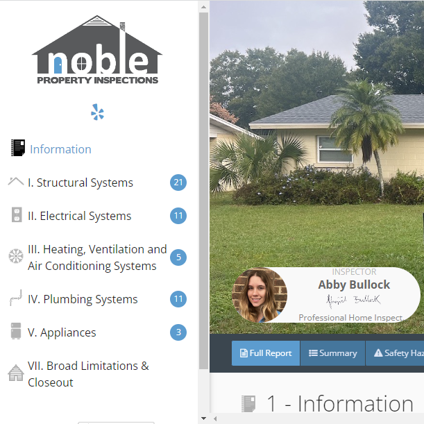 Digital report format